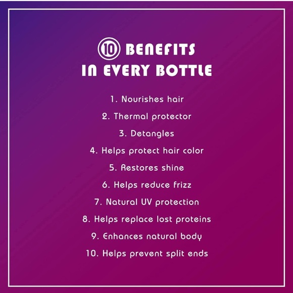 Miracle leave-in product Conditioner Spray by Its A "10" - Picture 4 of 6